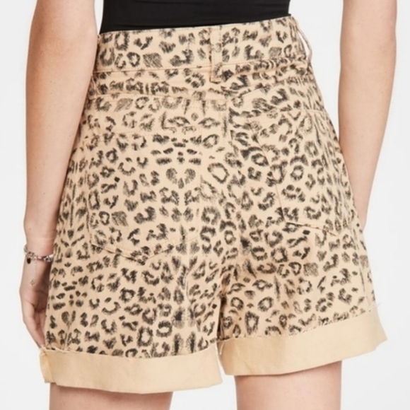 NWT Free People Printed Dogtown Cutoff Shorts sz24 - Picture 6 of 13